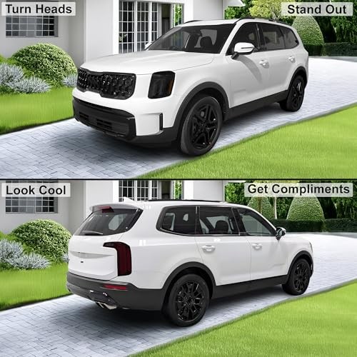 Full Headlight Taillight Reflector Sidemarker Full Kit 2023-2025 Dark Smoke