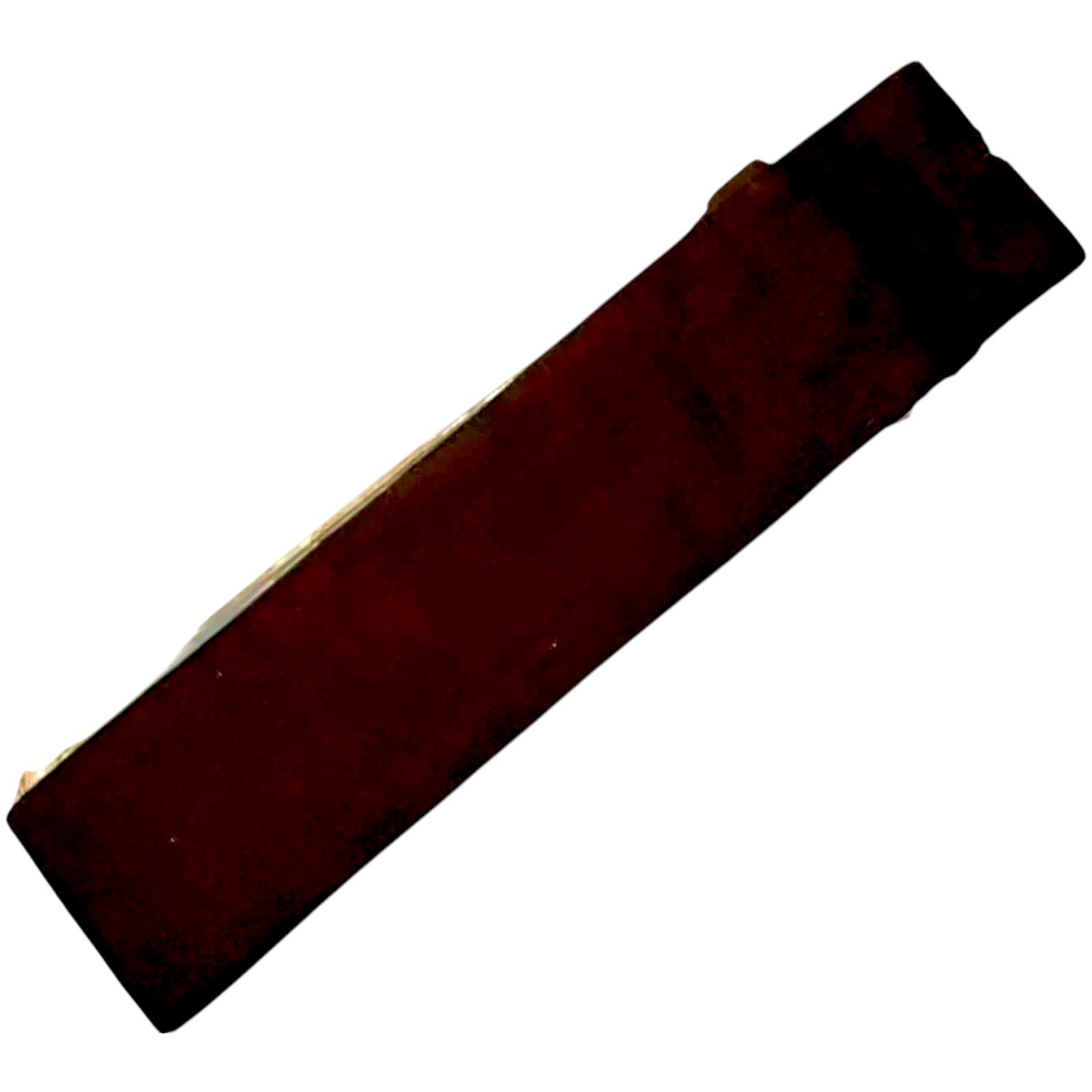 JCPenney Easton Curtain Tiebacks Brown 3×25 Rayon Acetate Dry Clean Pair