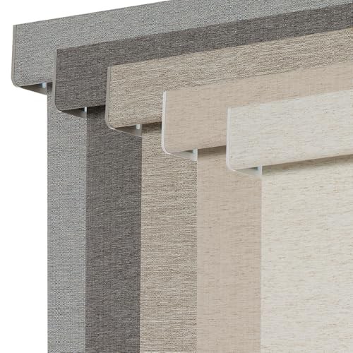 Blackout Roller Shades for Window 32″w X 72″h Blackout-cream