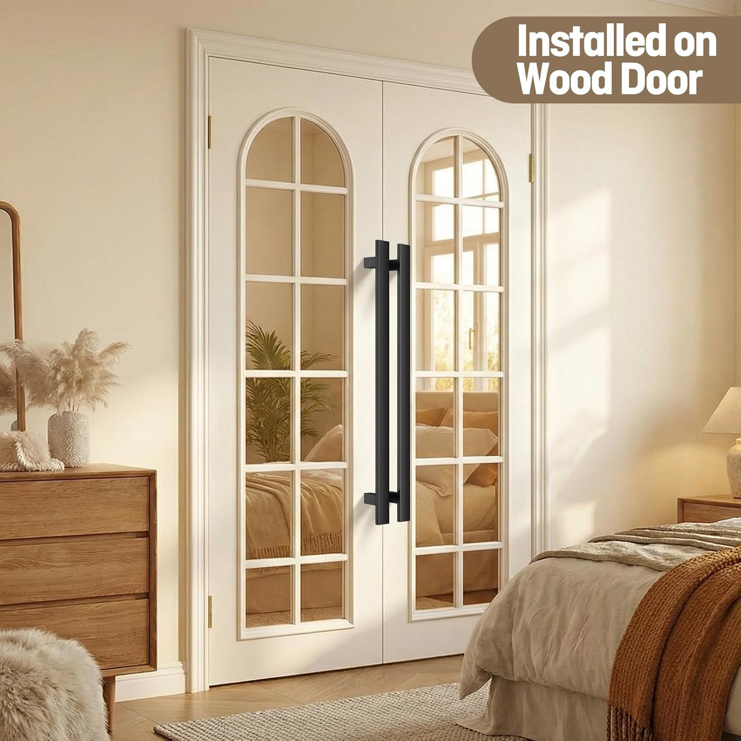 36″ Ladder Style Push Pull Door Handle, 760Mm (29-15/16 “) CTC, 1.2Mm Thick 304