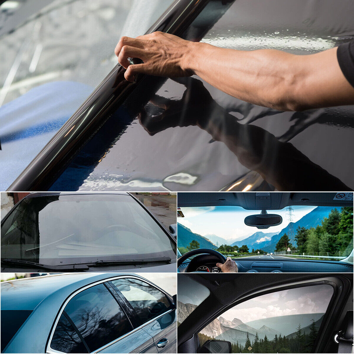 20″ x 10ft Uncut Roll Window Tint Film UV Block For Car Home Office Glass USA