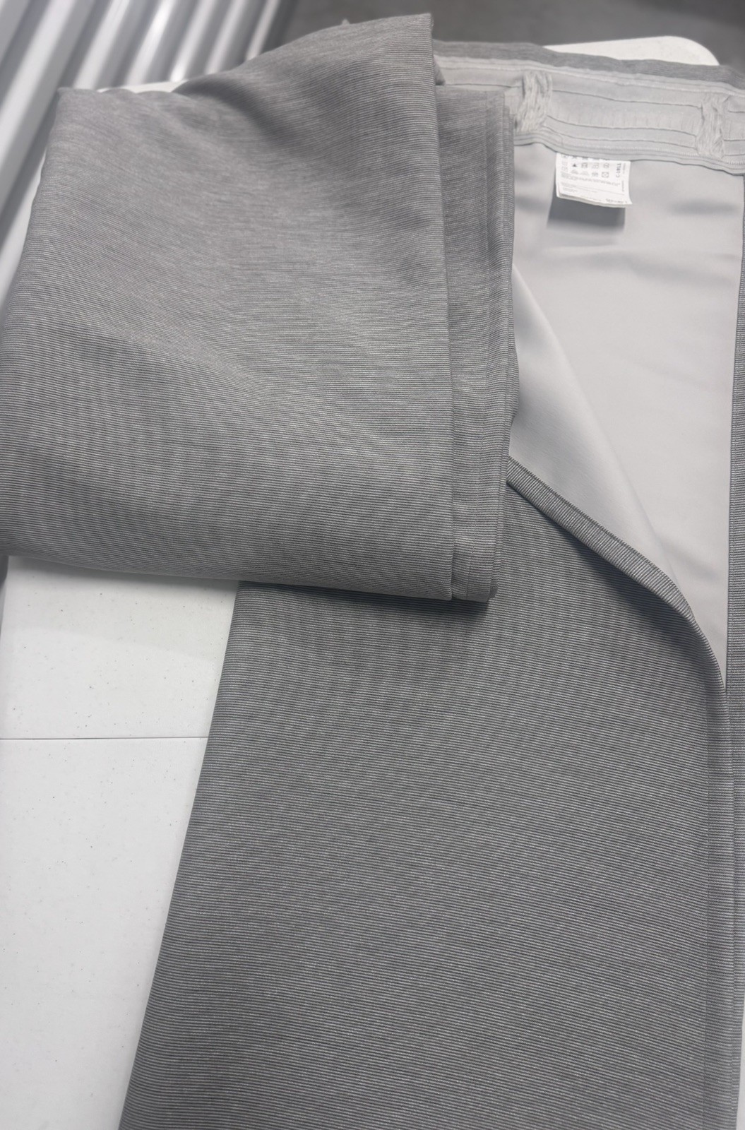 Ikea VILBORG Curtains 2 Panels 1 pair Room Darkening 57″ x 84″ gray