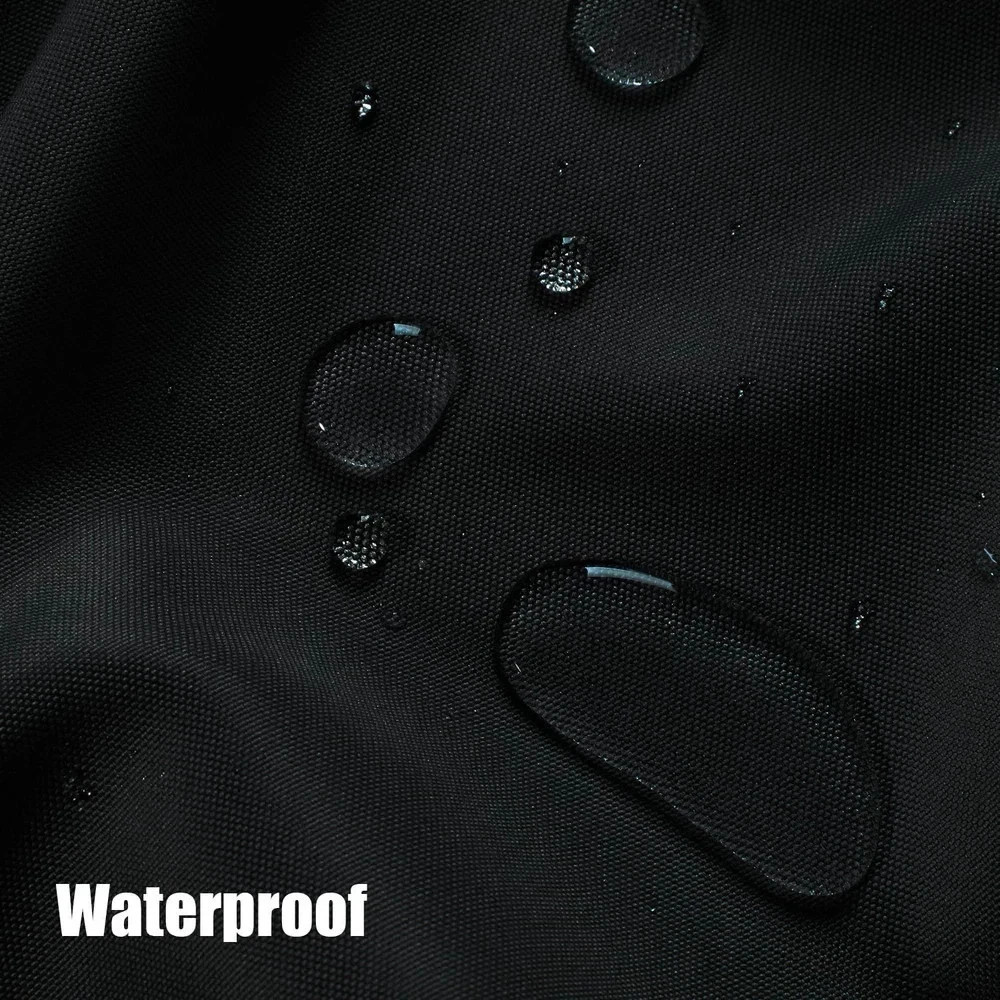 Extra Wide Waterproof Outdoor Curtains for Patio, 150×108 Inch, Black