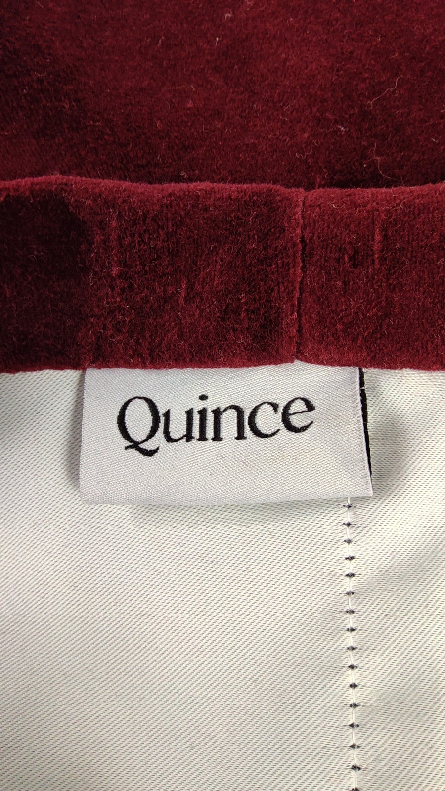 Quince Home Curtain 1 Pc Red 48X84 Curtains & Drapes