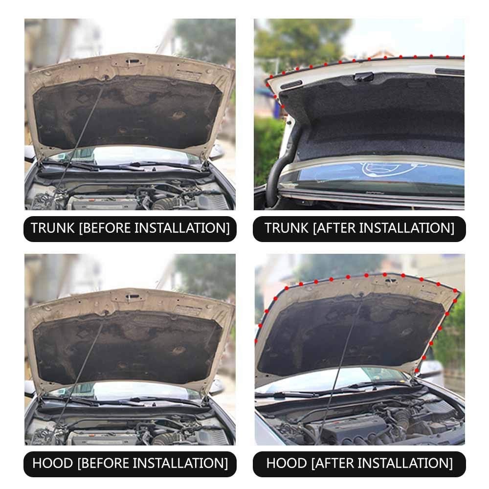 33Ft Universal Self Adhesive Weather Seal Strip for Car, 33 Feet Long, Black