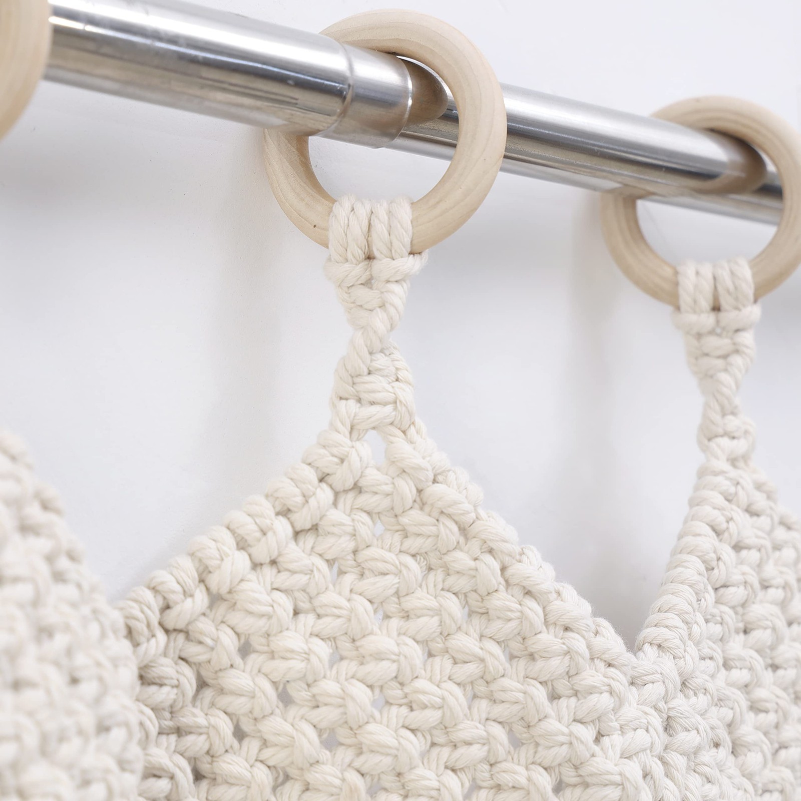 Macrame Curtains/Woven Window Valance/Bohemian Decoration for Apartment Dorm …