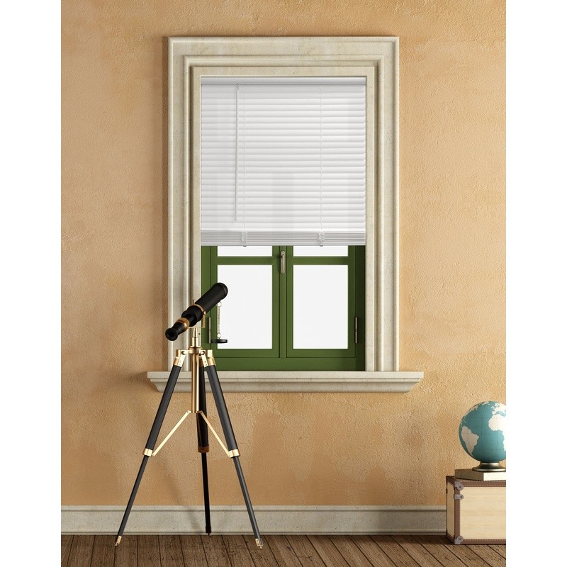 Cordless Vinyl Mini Blinds Light Filtering Indoor Window Treatment Easy Install