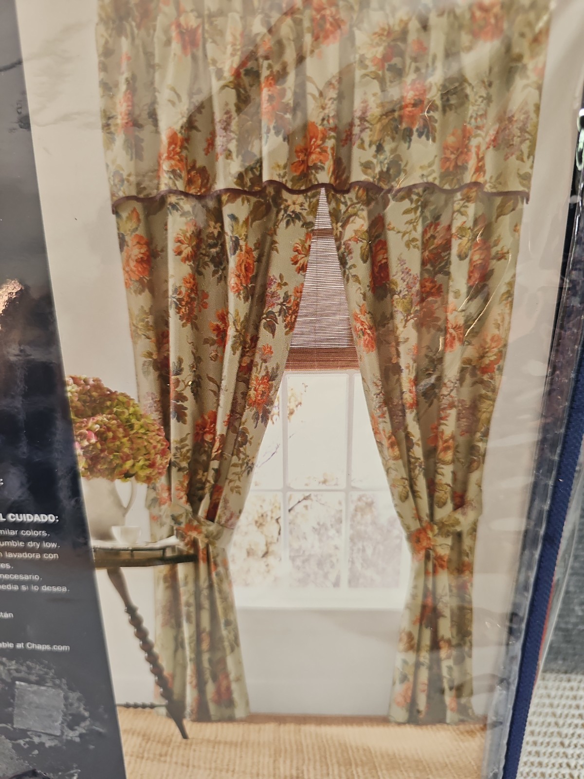Chaps Home Brittany valance from The Hudson river valley collection 80″x17″