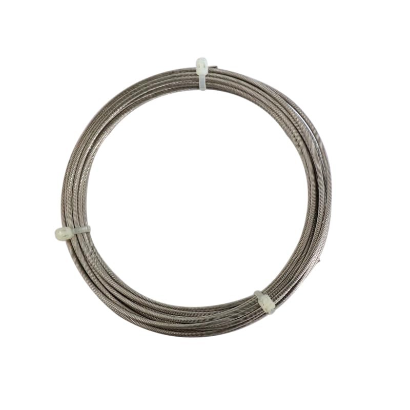 Wire Cable Curtain Rod System with Clips,Hanging Clothesline Wire Window Curt…