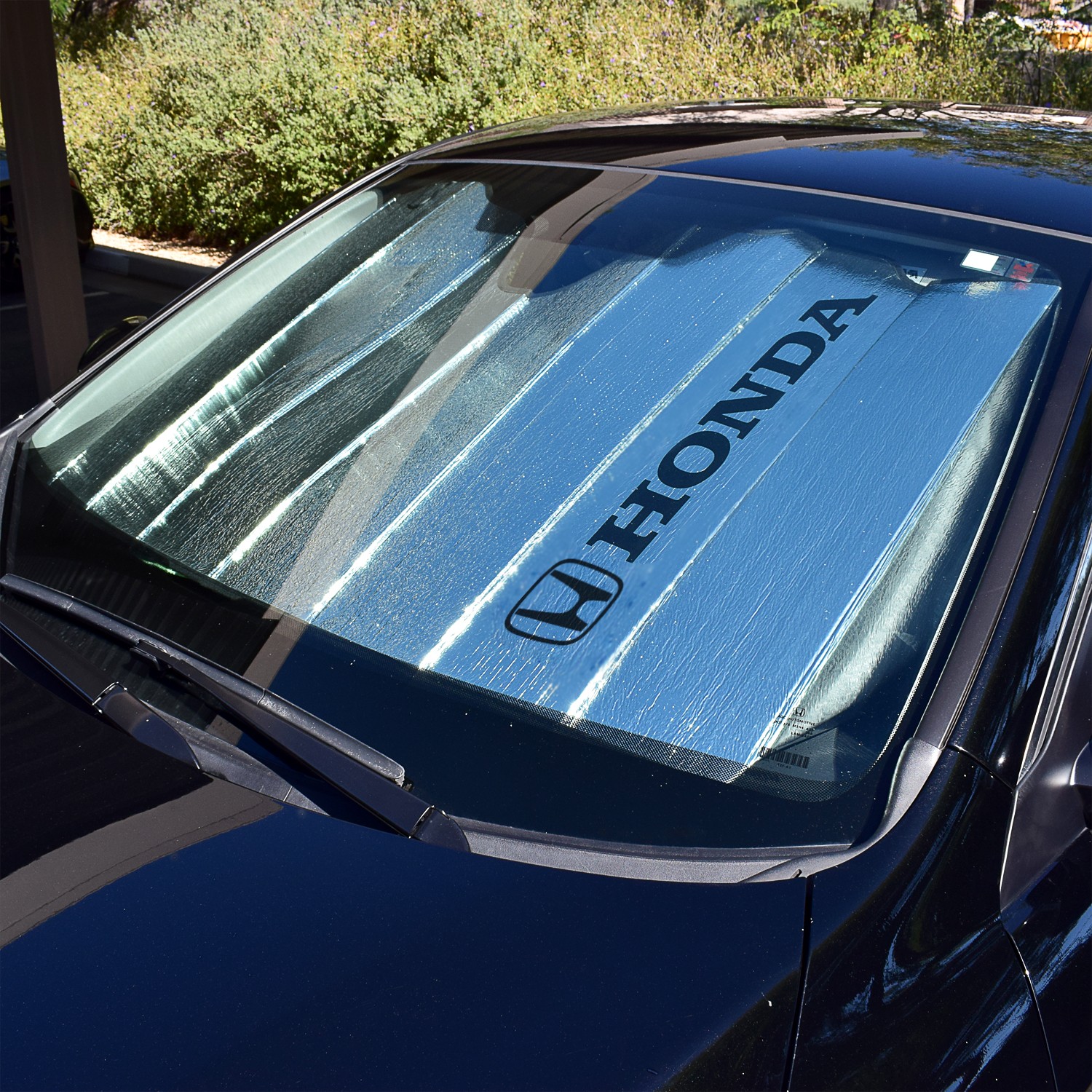 Honda Logo Universal Fit Auto Windshield Sun Shade at Jumbo Size
