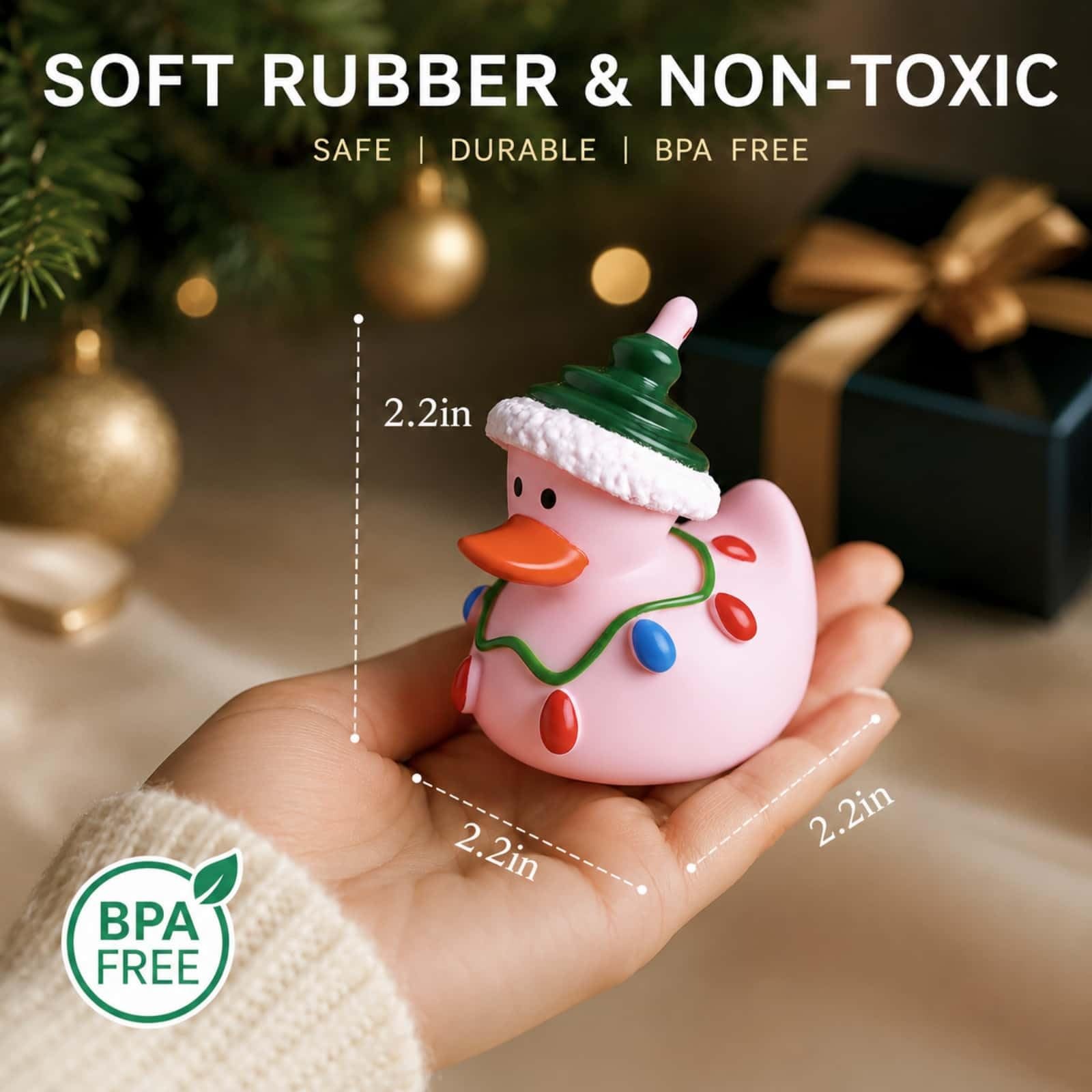 Intever 2026 Advent Calendar Christmas Ducks – 24 Days of Surprise Rubber Duc…