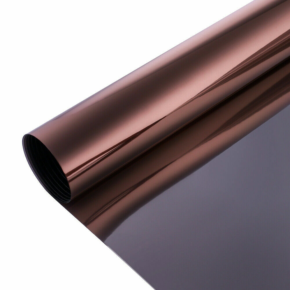 One Way Mirror Tint Window Film Privacy Protect Uv Reflective Sun Block For Home
