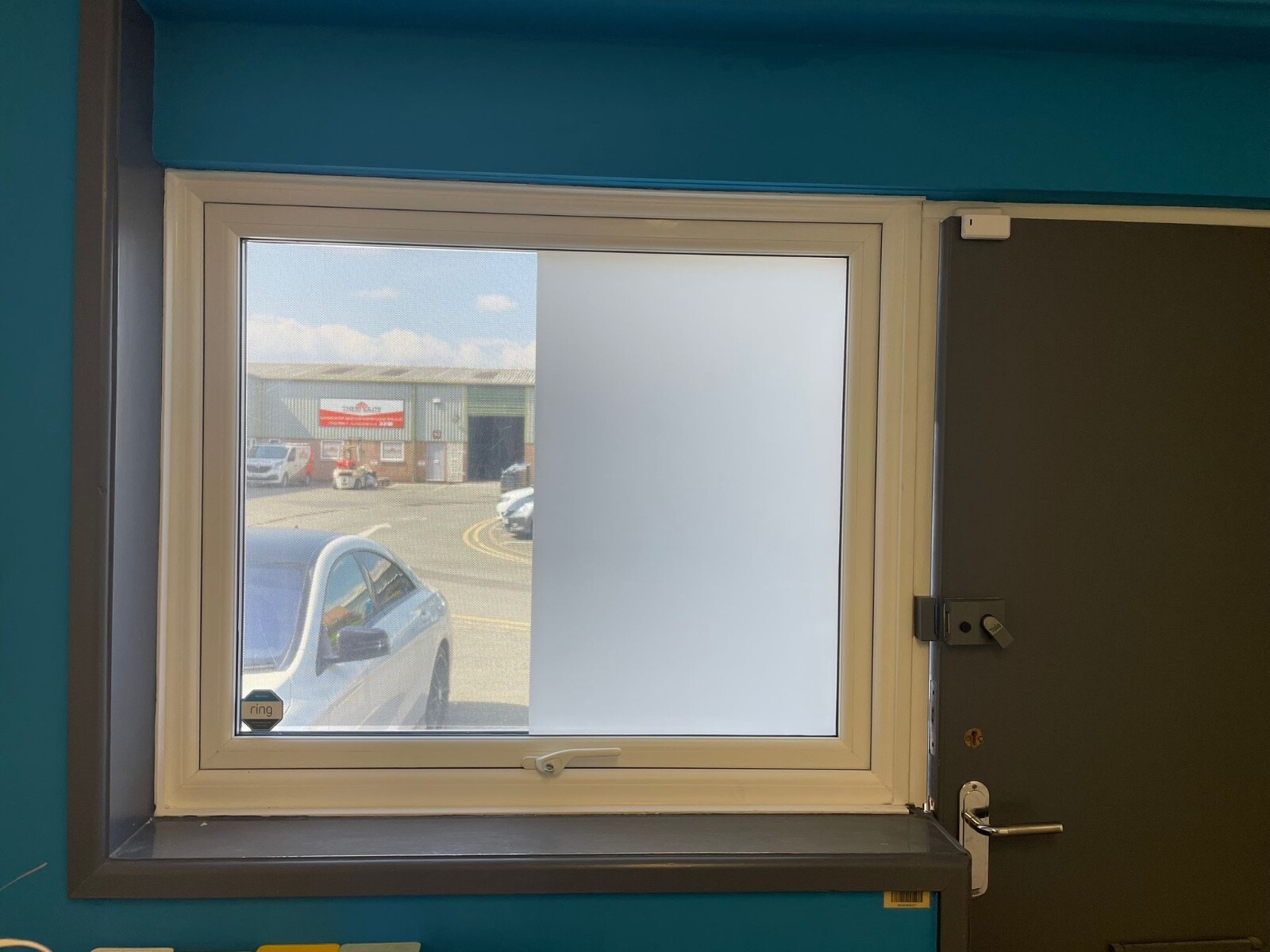 Matte White Frosted Window FILM Roll – 100% PRIVACY TINTING FILM – UV Protection