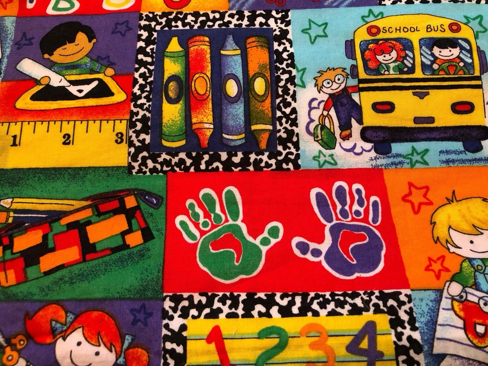 Classroom Valance School Bus Teacher Decor 42″W x 14″L Colorful Free Shipping