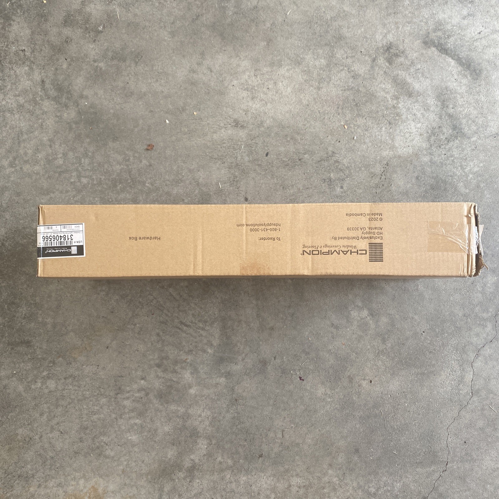 4 Pack Champion White Cordless Blinds with 1 in. Slats 23 in. W x 64 in. L