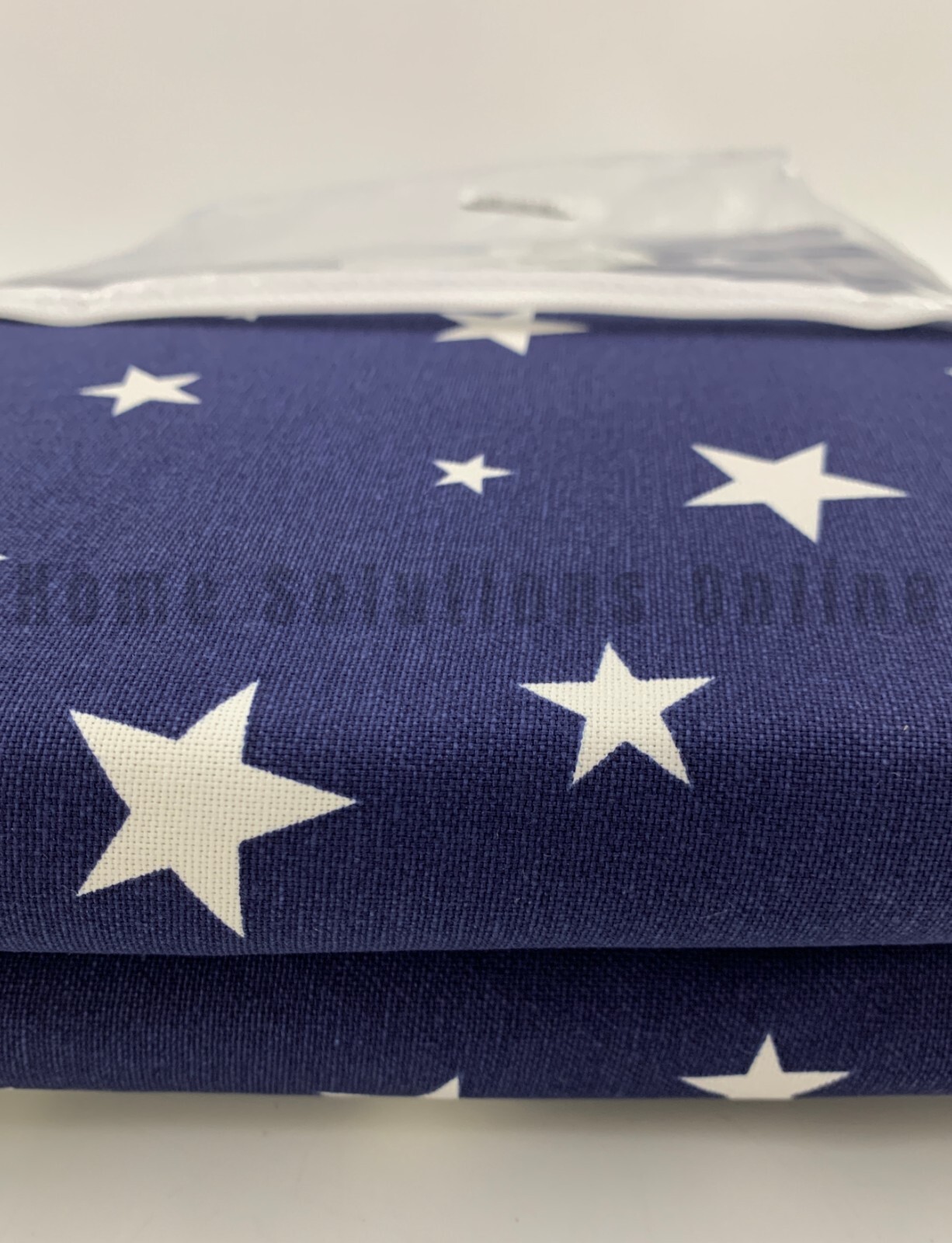 Pottery Barn Kids Shining Star Glow-in-Dark Blackout Curtain Navy 44 x 84″ #Q56D