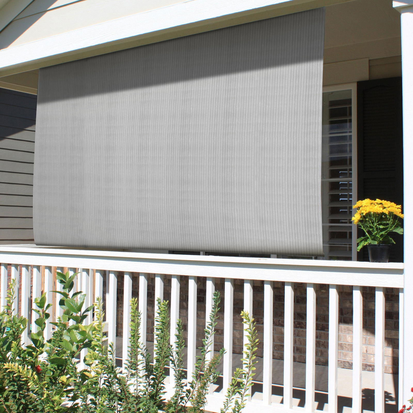 Roller Shade Roll up Shade UV Blind for Deck Porch Pergola Balcony Outdoor