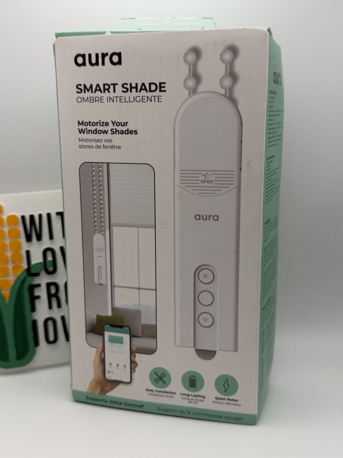 Aura Roller Smart Shade Driver | Automate Existing Blinds | Works with Beaded…