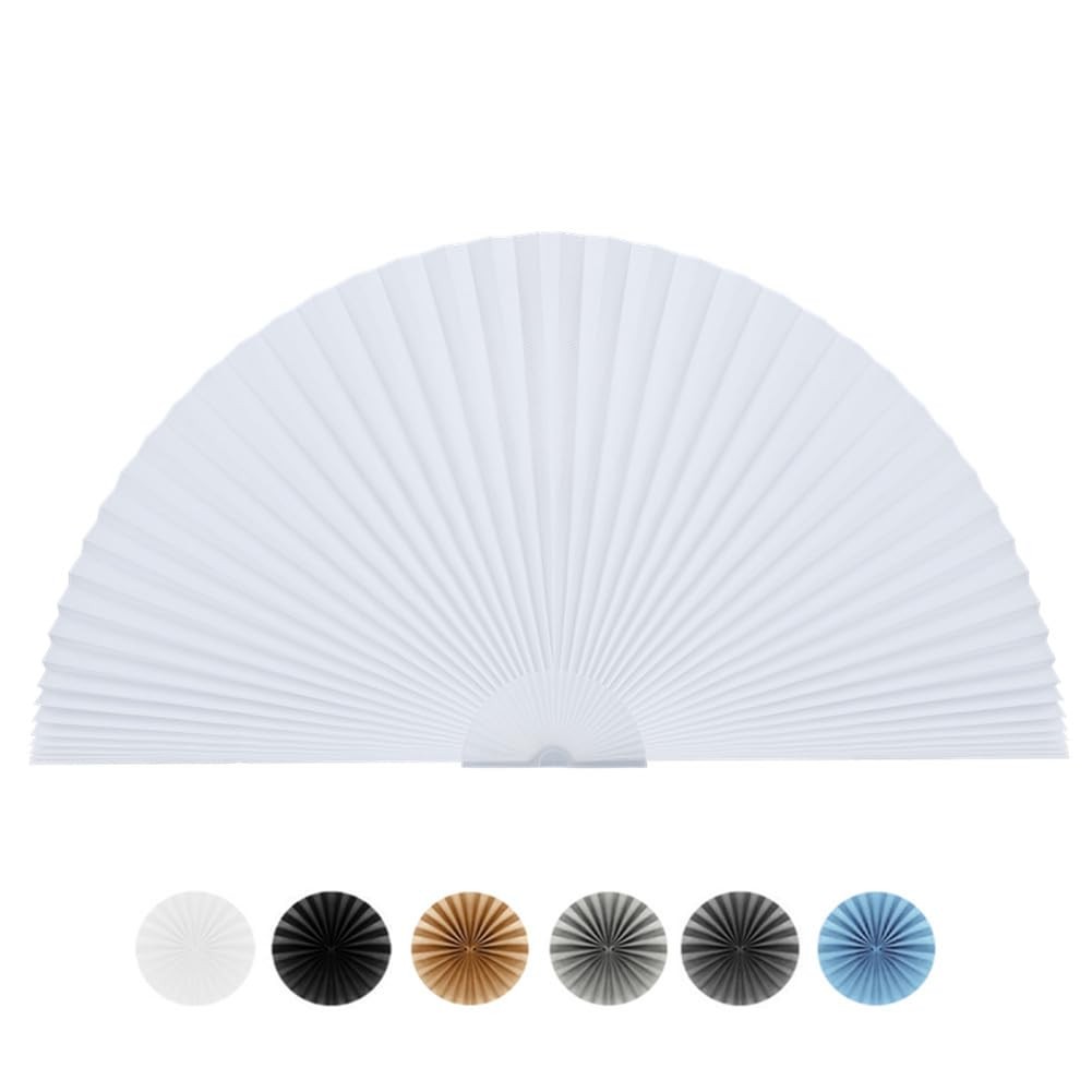 Arch Window Shade Radius 18 inch Half Circle Arched Non-Woven Stick on Cut to…