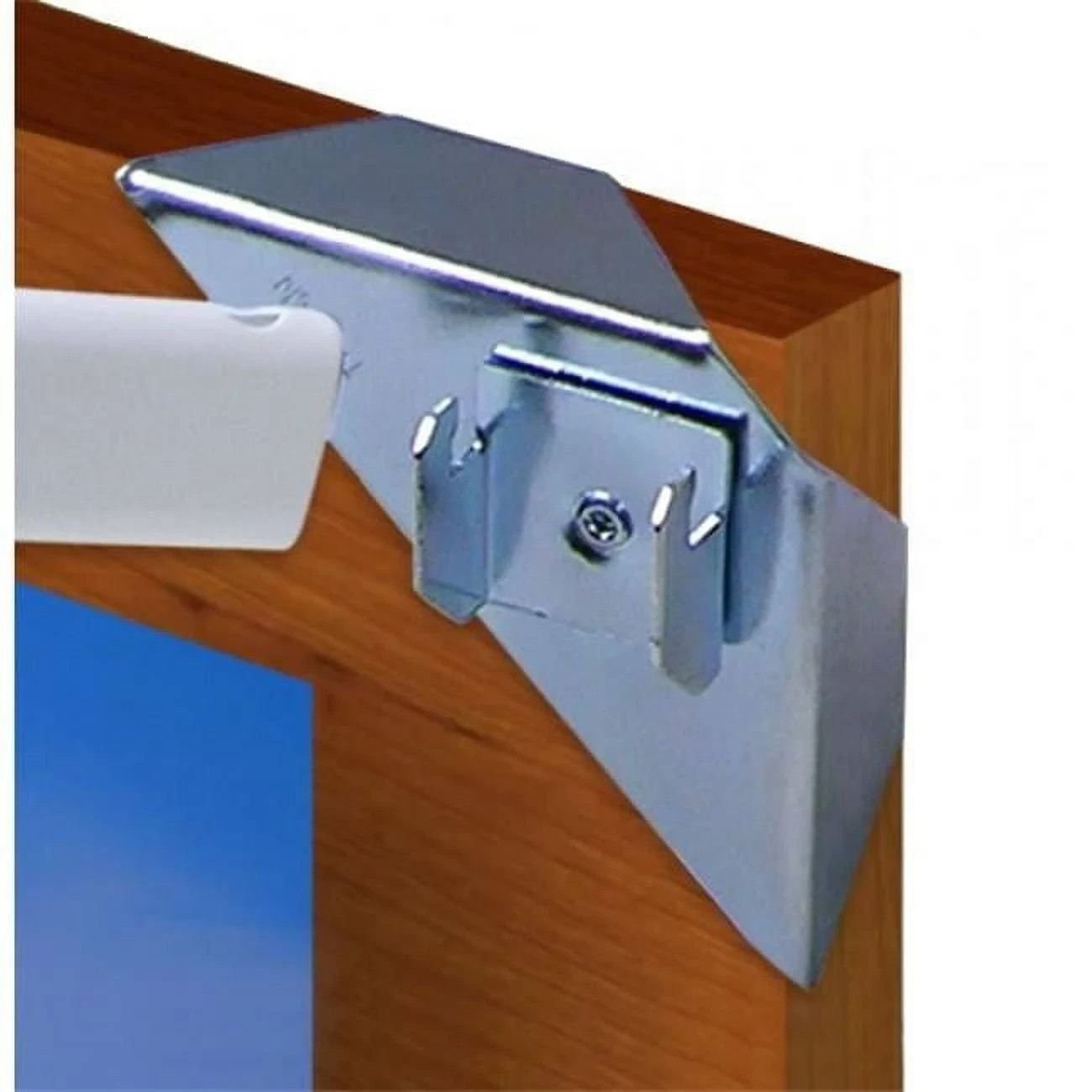 No Drill Instant Up Curtain Rod Holders – Set of 8 (4 Pair)