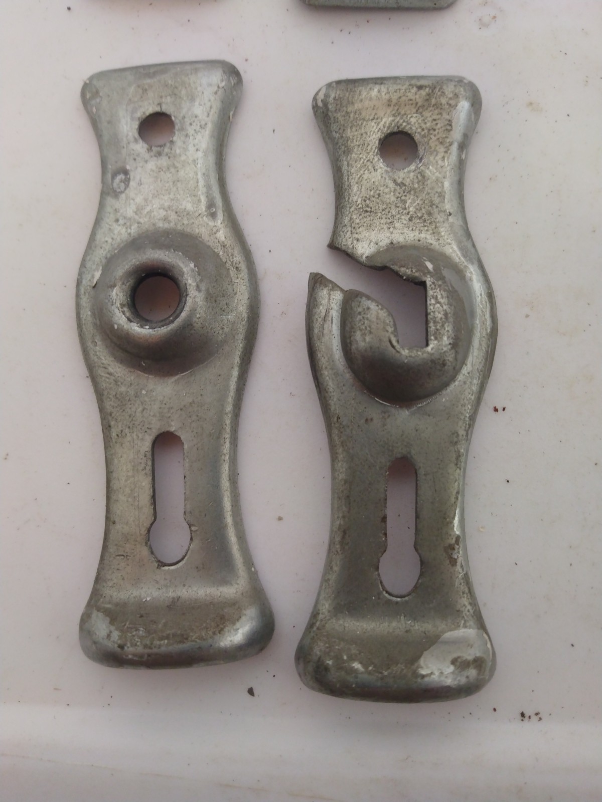 Vintage 1950s Inside Mount Roller Shade Brackets Pair Of 4
