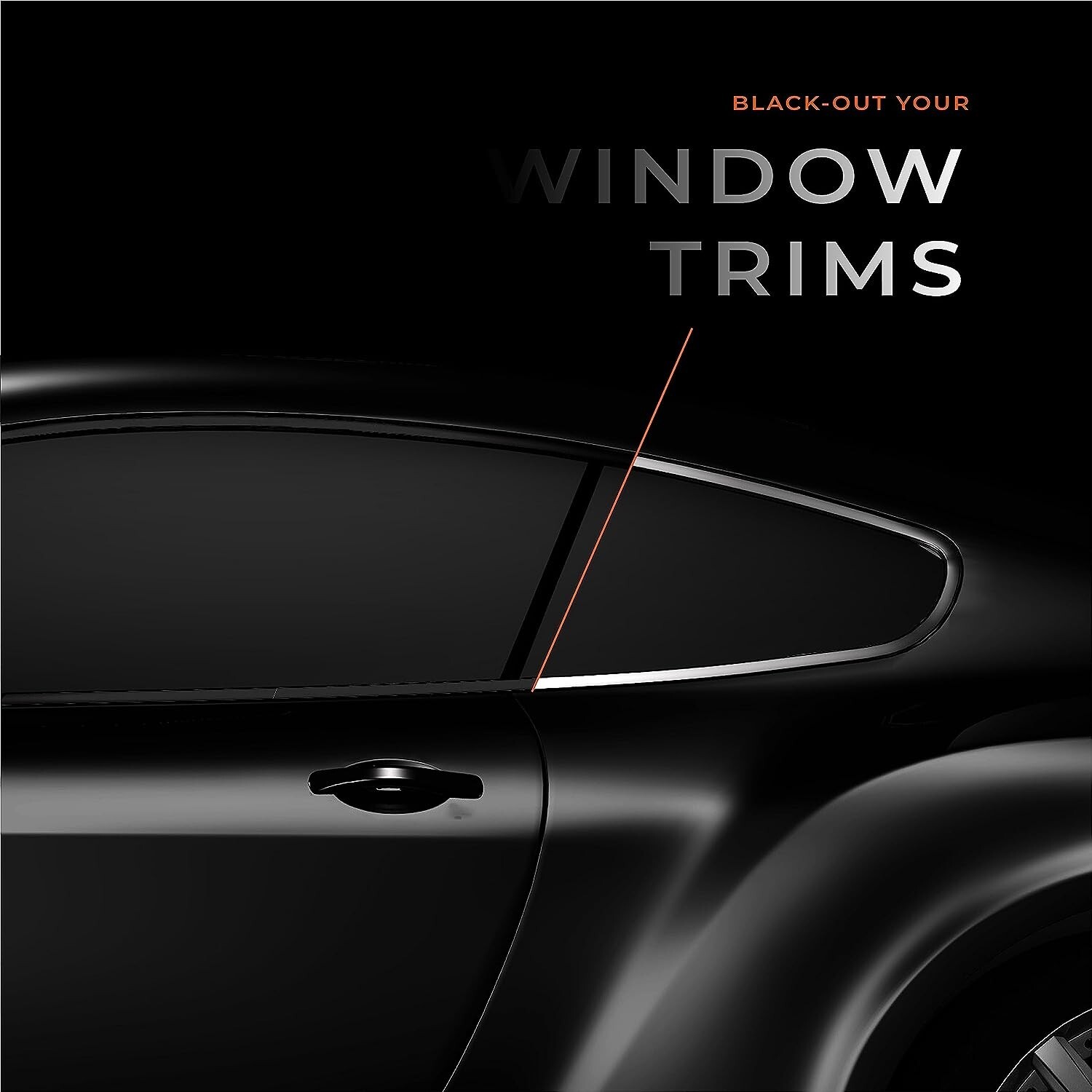 High Gloss Epoxy Black Carbon Fiber Vinyl Detailing Wrap Tape DIY Roll