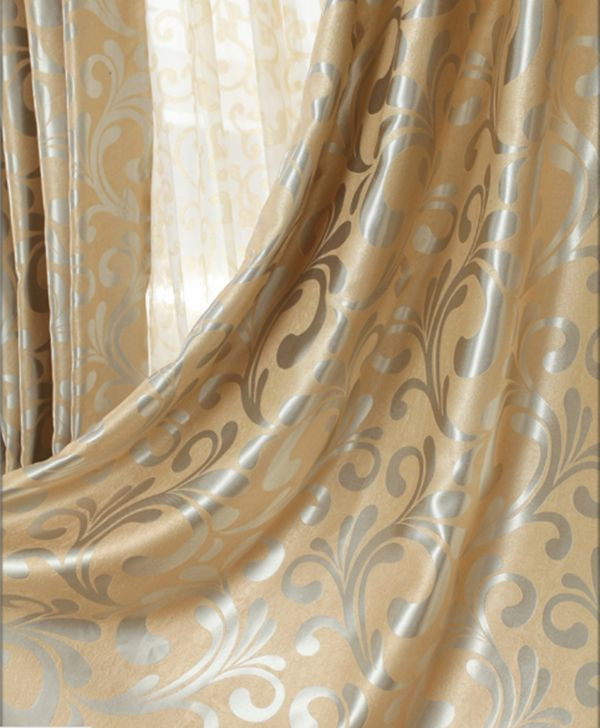 QUALITY BLOCKOUT EYELET CURTAINS Gold Silver Grey Beige Cream Room Darkening