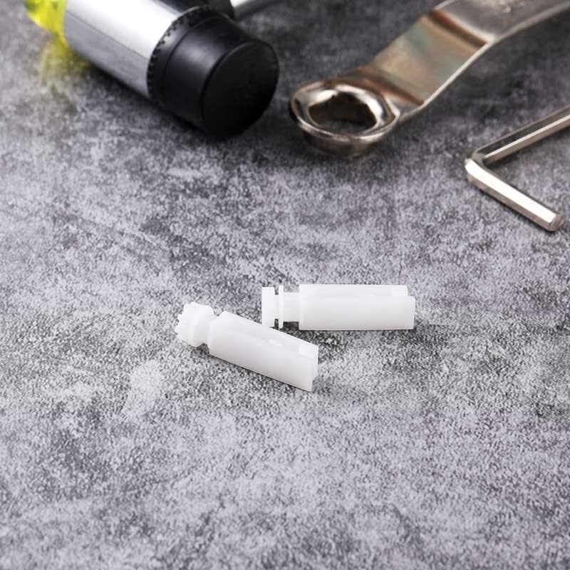 Invisible Design Vertical Blind Stems – 12 Durable White Replacement Parts
