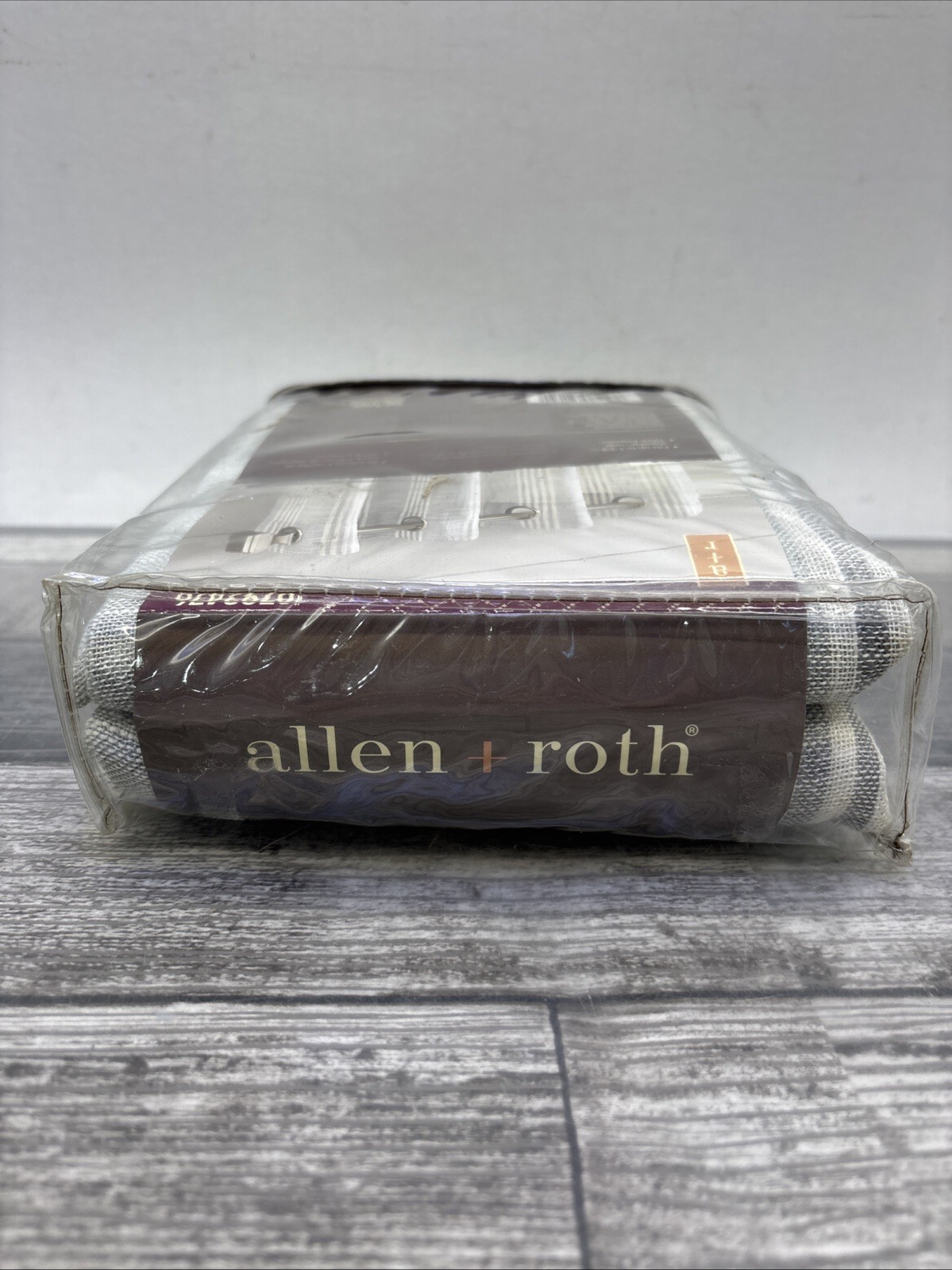 allen + roth 84-in Light Filtering Grommet Curtain Panel Timblin 0792476 {11}