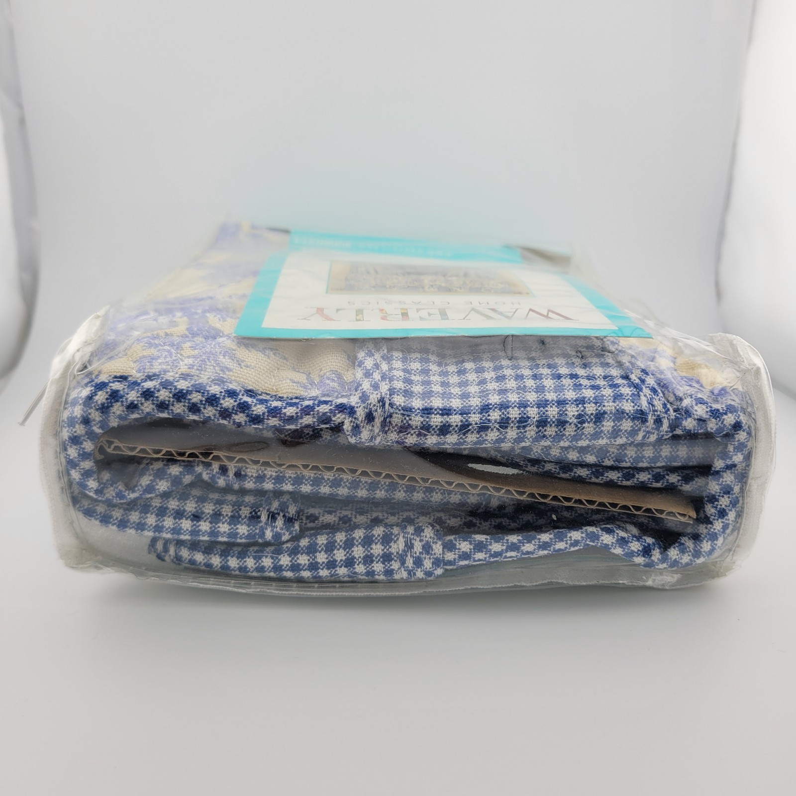 Waverly Home Classics Quilted Reversible Valance Rustic Life Lake 100% Cotton