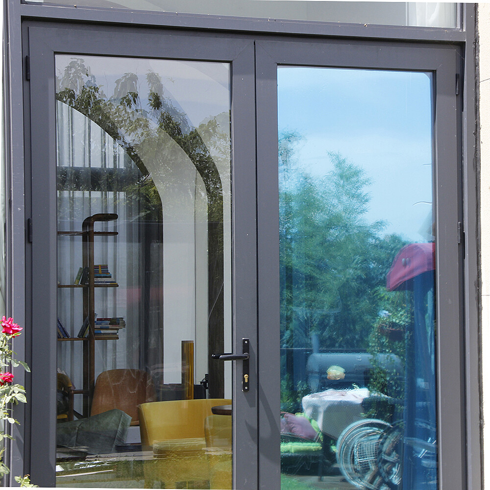 Blue&silver One Way Mirror Reflective Window Film Privacy UV Proof HOHOFILM