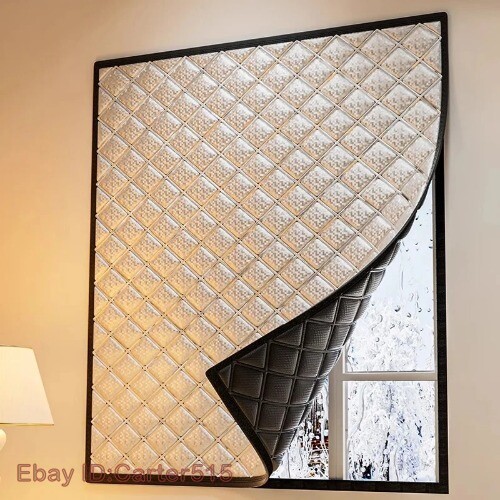 Warm Curtains, Cold and Heat Insulation, Window Screens, Sun Shading,