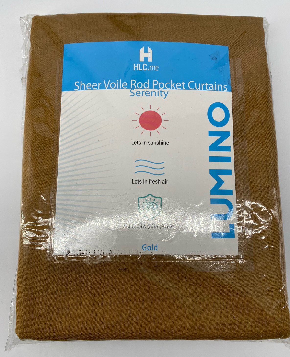 lumino gold curtains