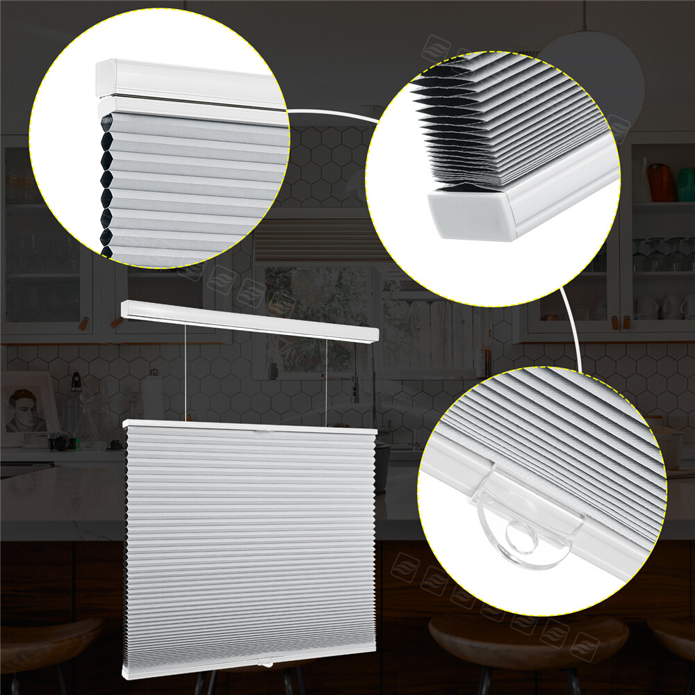 CUSTOM SIZE Blackout Honeycomb Shades Top Down Bottom Up Cellular Blinds
