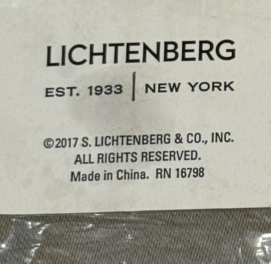 BRAND NEW! Sun Zero Lichtenberg Blackout Drapery Panels Pair 52”x 84” Gray