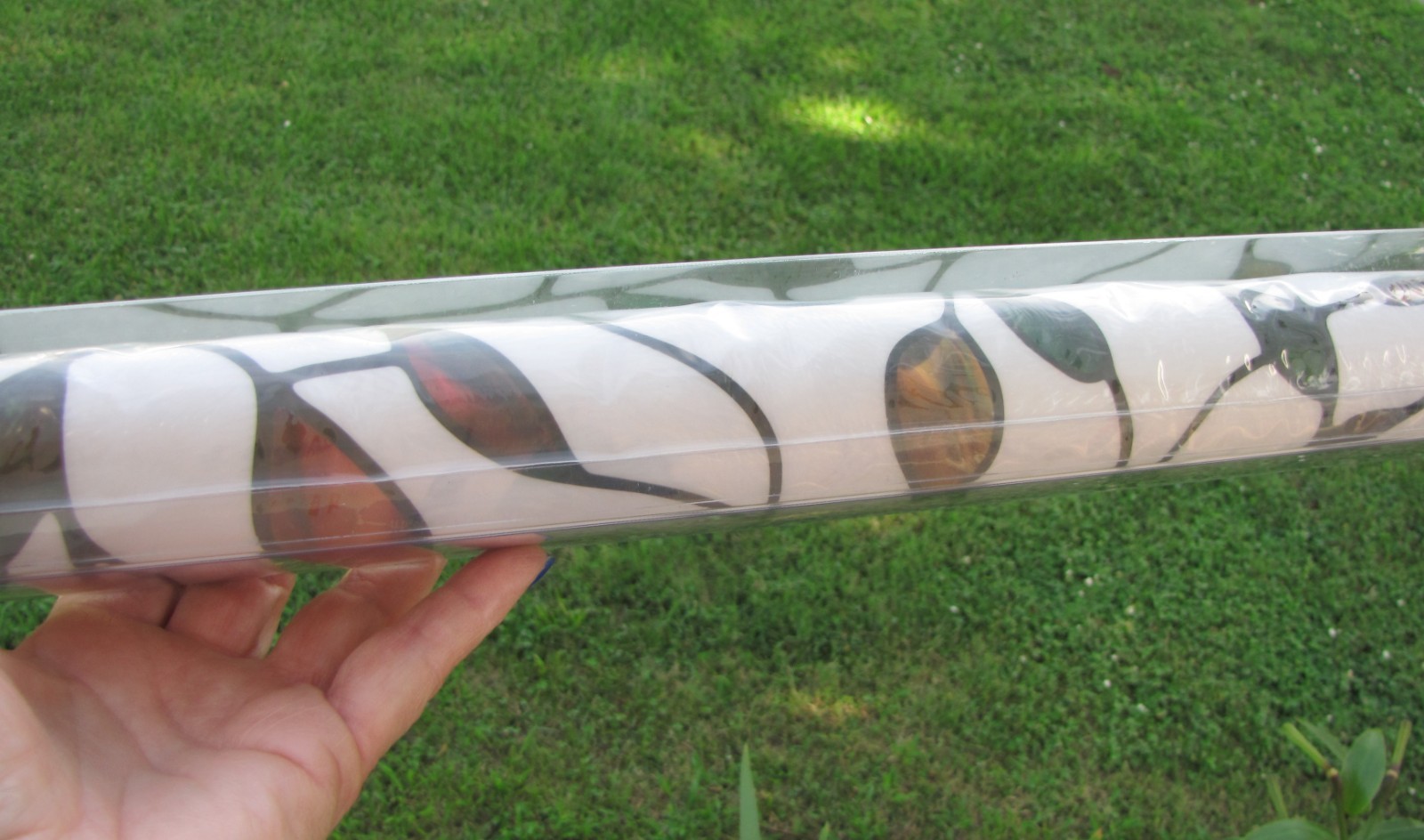 ArtScape NEW LEAF NIB Stained Glass Privacy Static Cling Window Film 24” X 36”