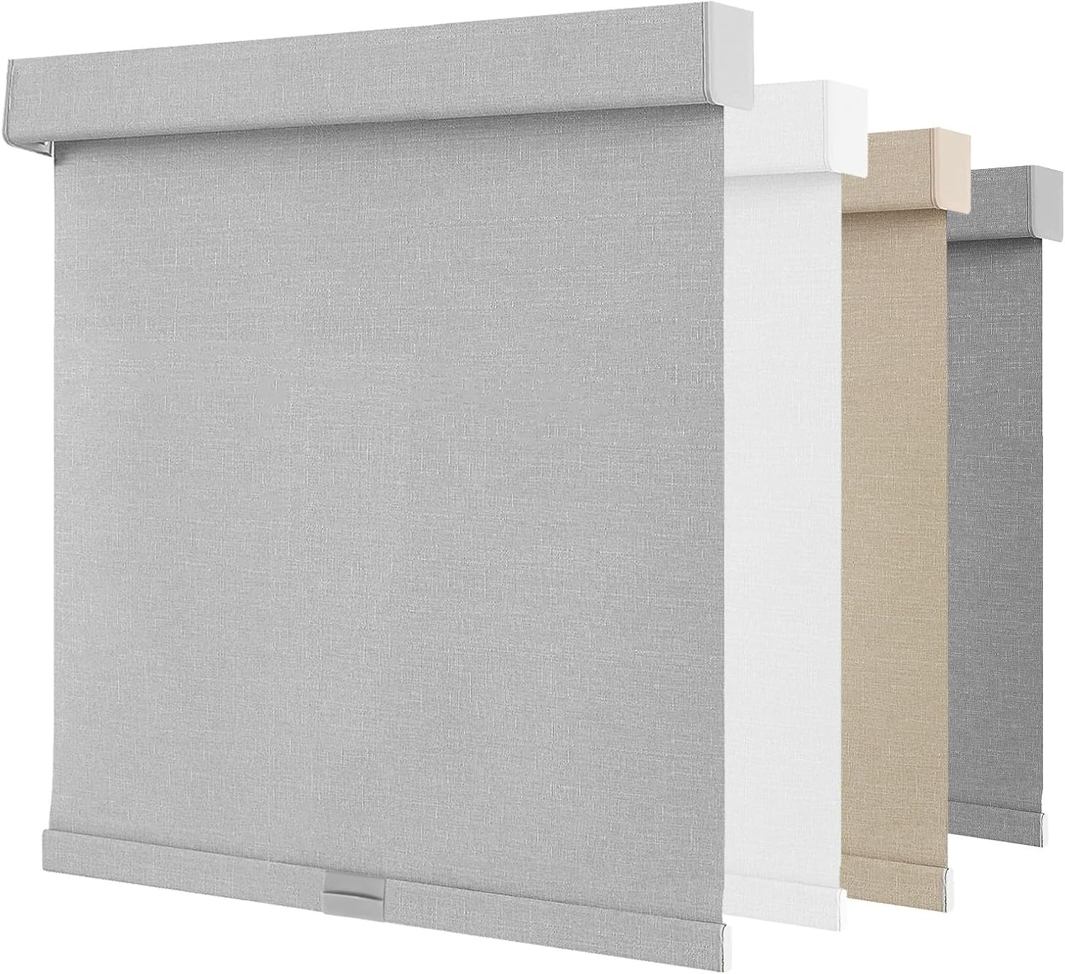 NUTRO CHILL Cordless Blackout Roller Blinds Light Grey 23×72 #R017