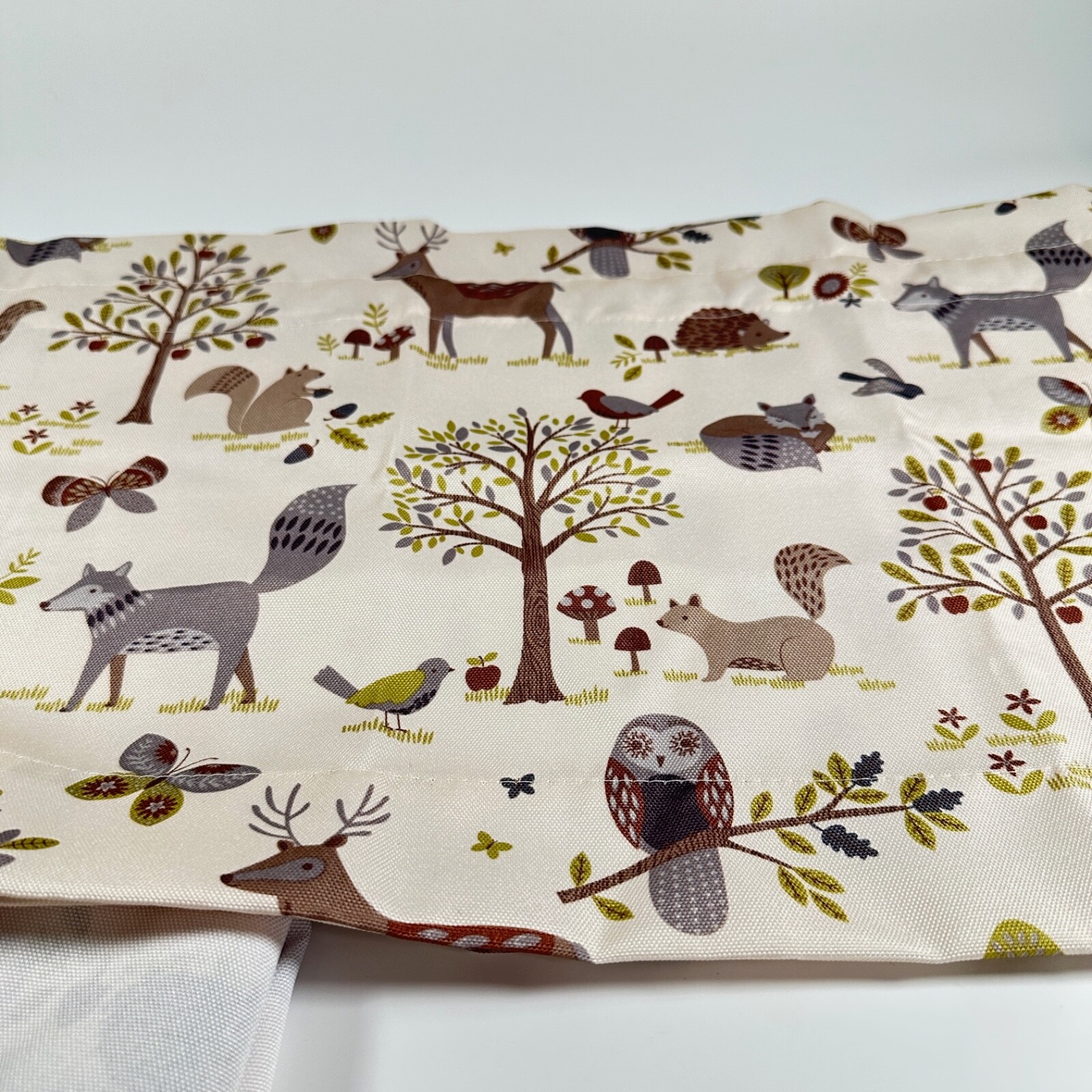 Handmade Woodland Scene Valances 1 1/4 Inch Rod Pocket, 56″ Wide x 13 1/2″ Long