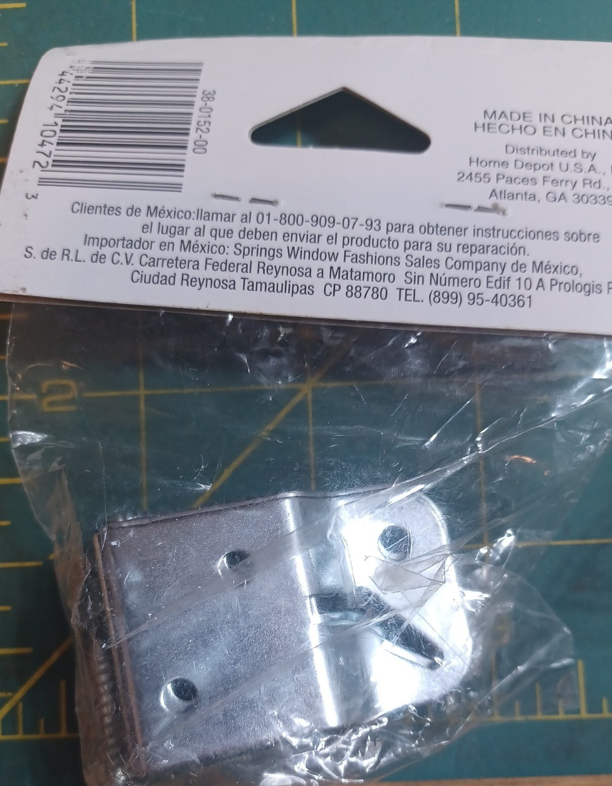 3 Sets Bali Universal Brackets for Roller Shade Blinds 633 646