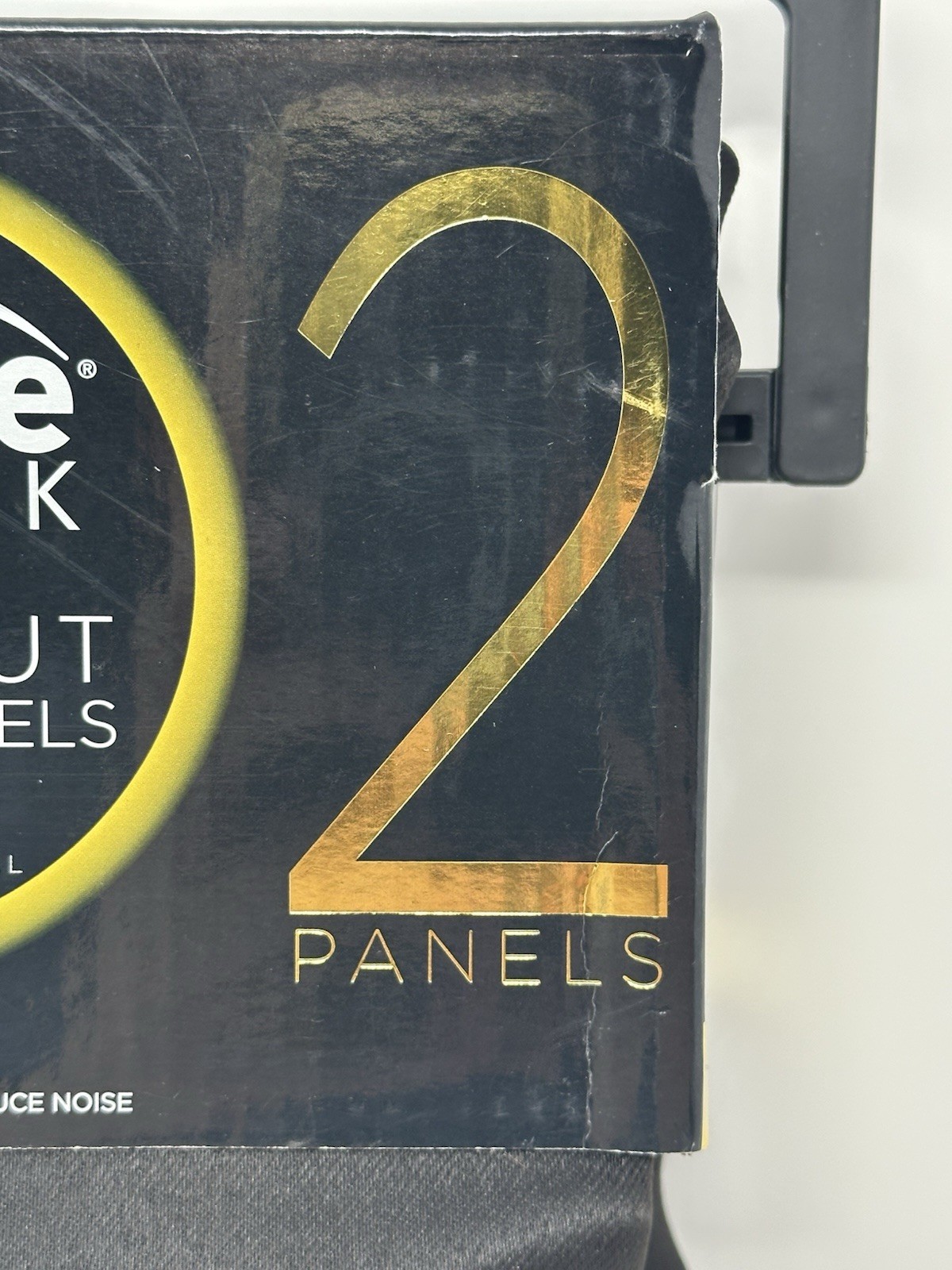 Eclipse Black Blackout Curtain Panels 84 In Grommet 2 Window Panels New