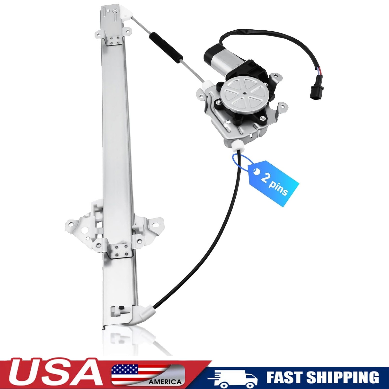 Left Front Power Window Regulator w/ Motor For Nissan Frontier Xterra 2005-2015