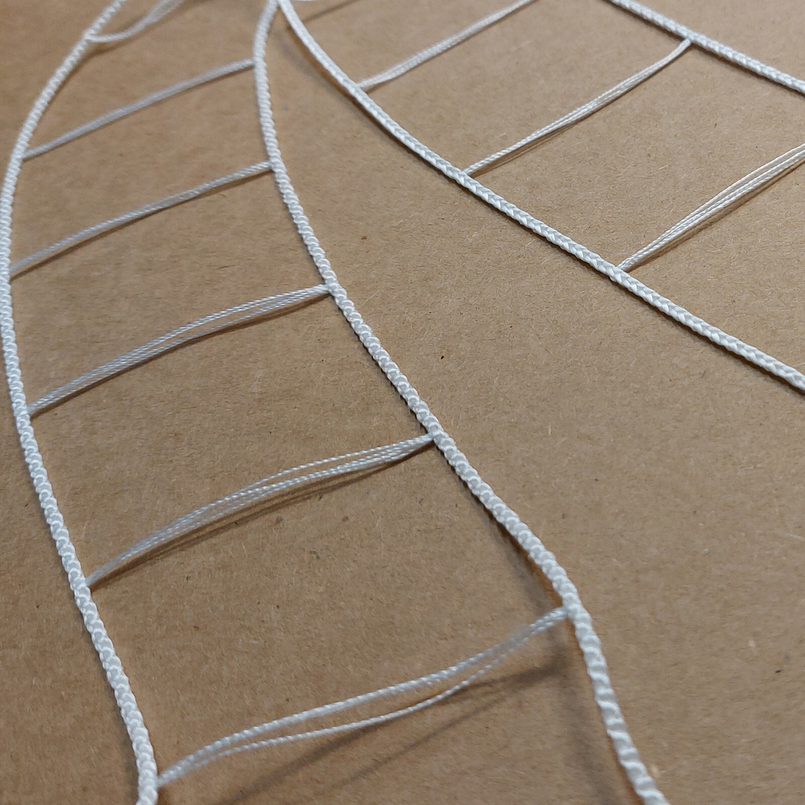White Ladder String Tape for 2″ Faux Wood & Venetian Blinds 1 3/4″ (44 mm)