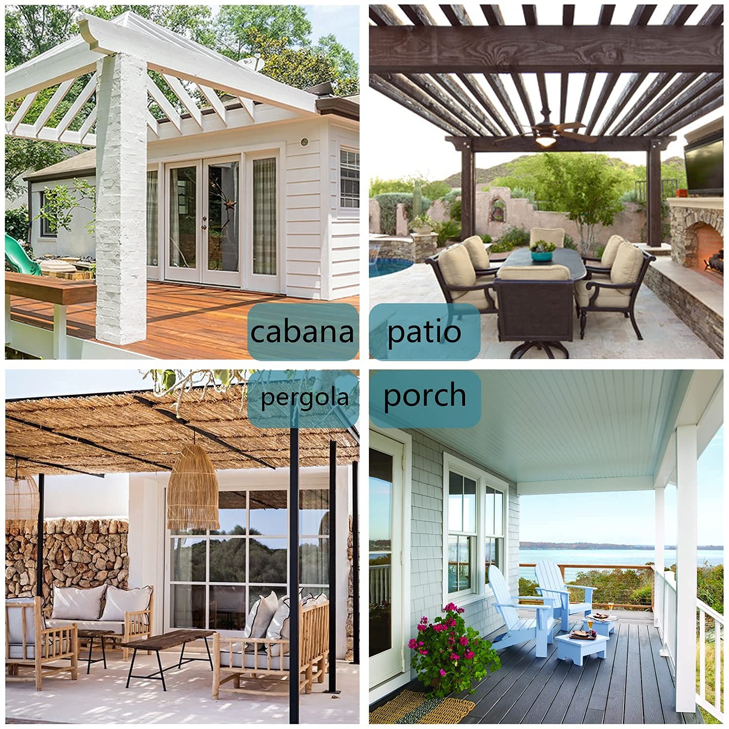 Outdoor Curtains for Patio Water Resistant