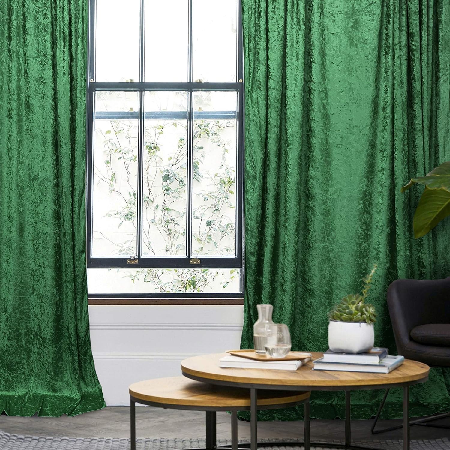 Lush Velvet Backdrop Curtain Drape Panel 5′ x 10′ Event Decor, Weddings – 1 Set