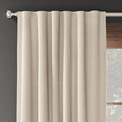 Threshold Blackout Aruba Curtain Panels Drapery OEKO-TEX Drapes 50×63″ 2pk