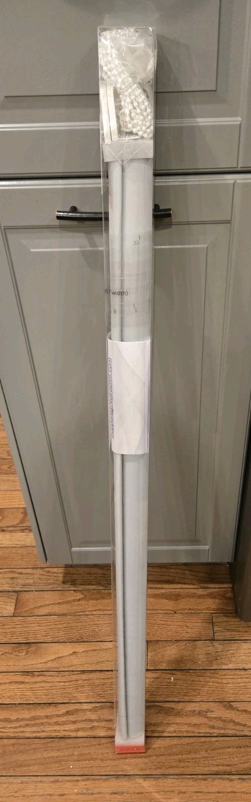 Nutro Chill Grey Blackout Roller Shades 37×68 In