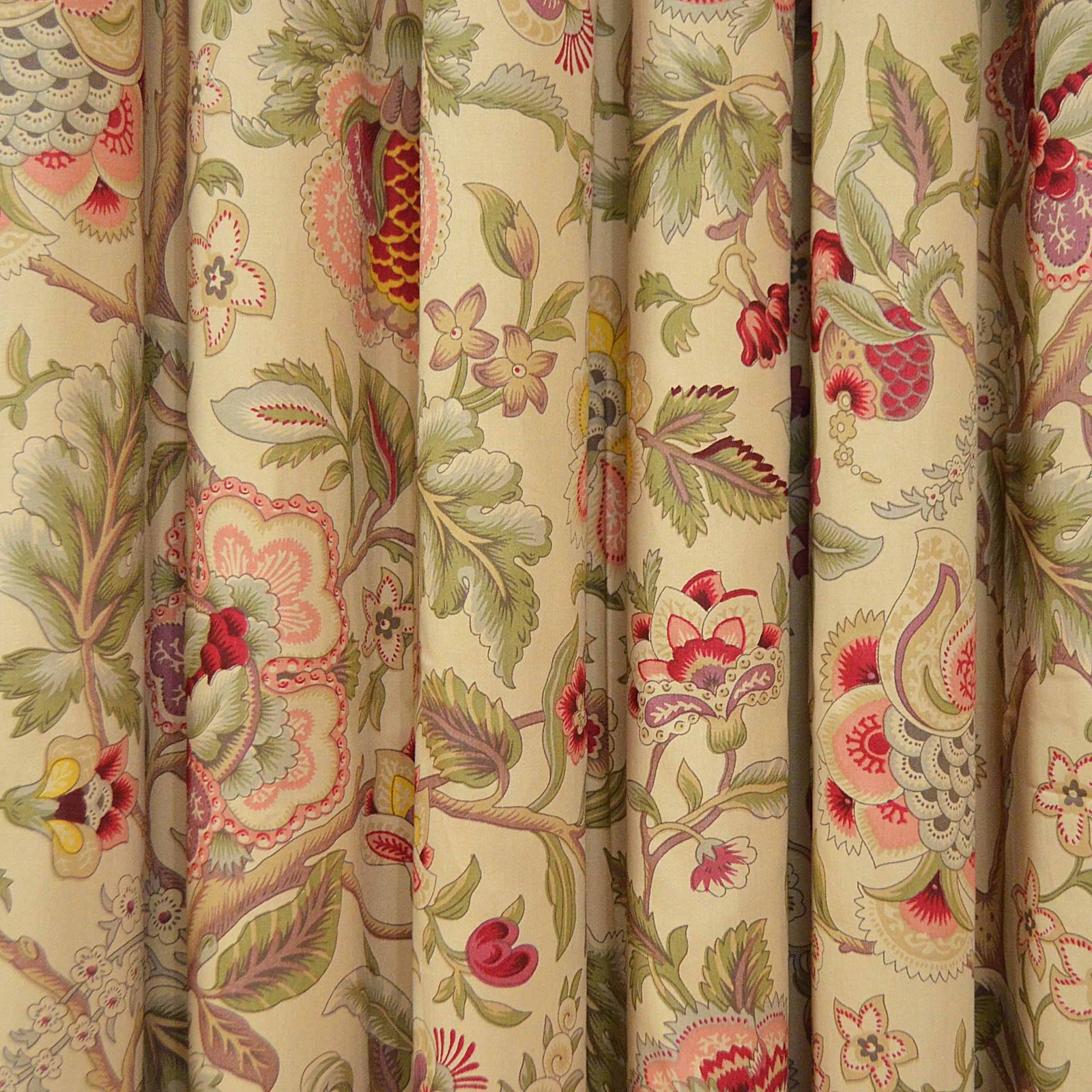 Waverly Imperial Dress Window Panel with Tie Back – Antique Design – 52″ X 95″