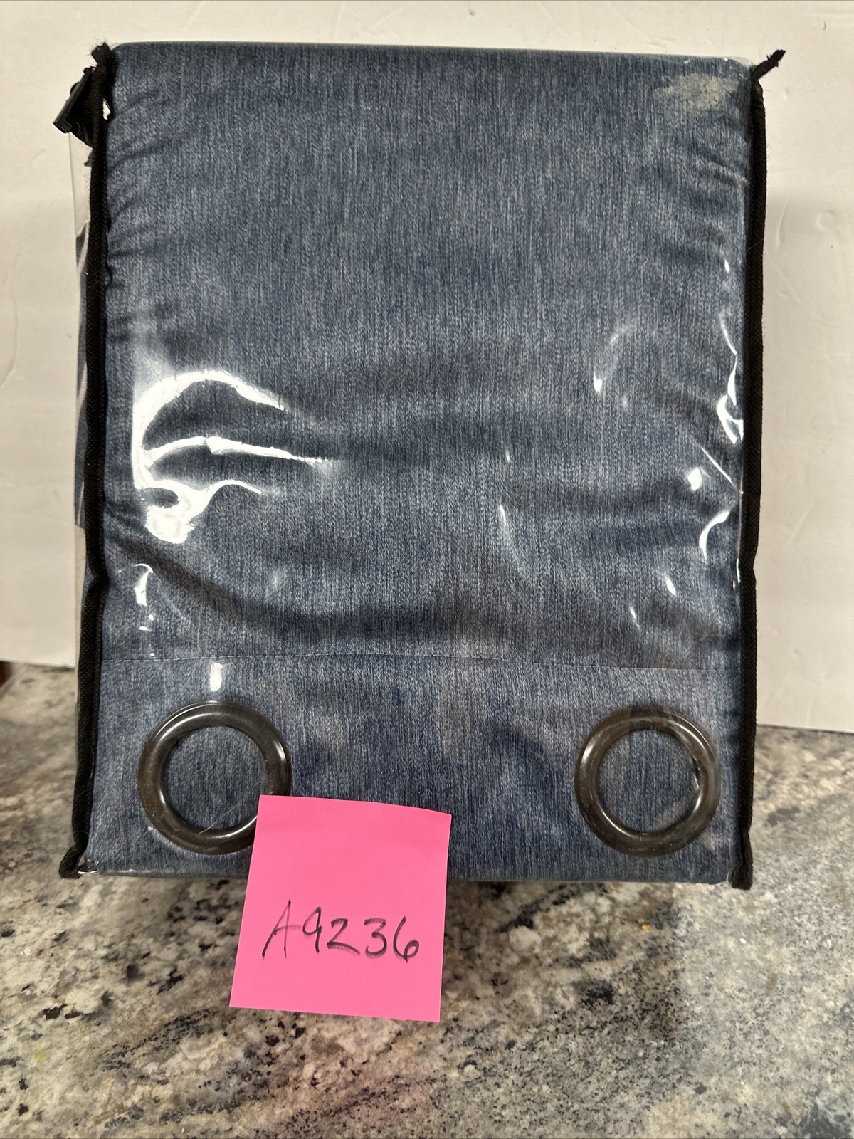 Eclipse Brinkley Indigo Blue 99% Blackout Curtains 52” x 84” 2-Panels New