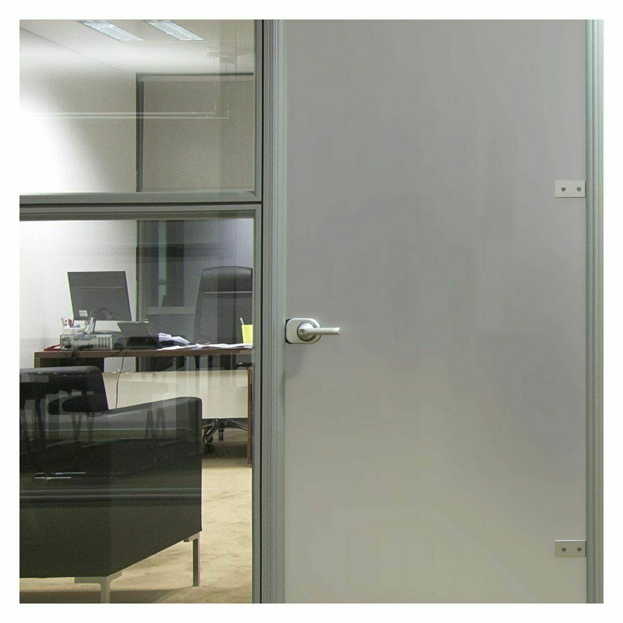 BDF MTSIL Decorative Window Film Silver Matte Frosted