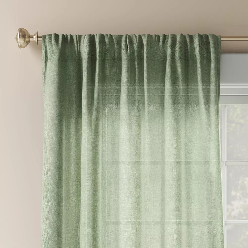 Light Filtering Window Curtain Panel – Threshold